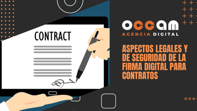 Aspectos legales y de seguridad de la firma digital para contratos