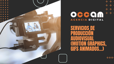 Audiovisual production services (Motion Graphics, animated GIFs...)
