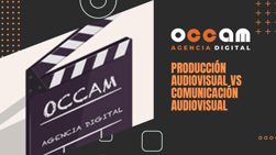 Audiovisual production vs. audiovisual communication