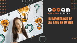 The importance of FAQs on your website