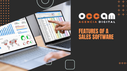 Features of a sales software