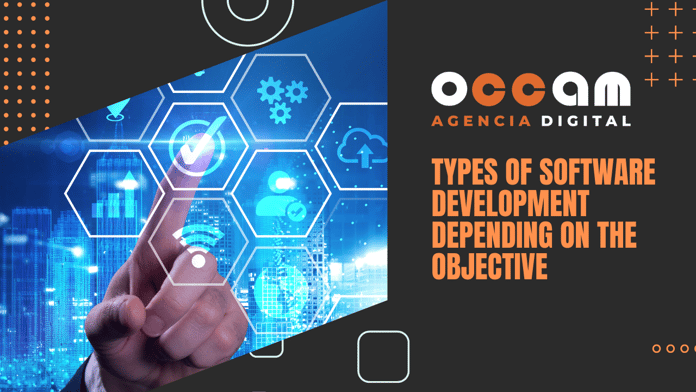 Types of software development depending on the objective