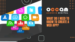 what do I need to know to create a web app?
