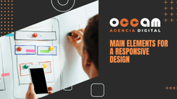 Main elements for a responsive design