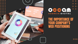 The importance of your company's web positioning