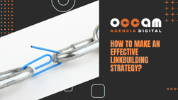 how to make an effective linkbuilding strategy?