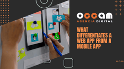 What differentiates a web App from a mobile App