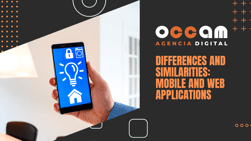 Differences and similarities: mobile and web applications