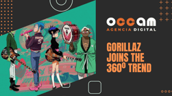 Gorillaz joins the 360º trend